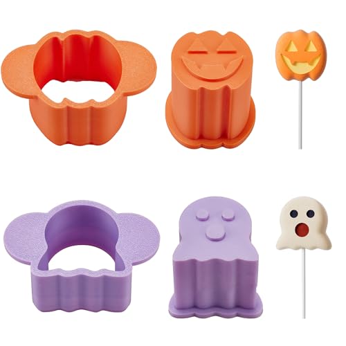 Halloween Cake Pop Molds - Cookie Cutters Set...