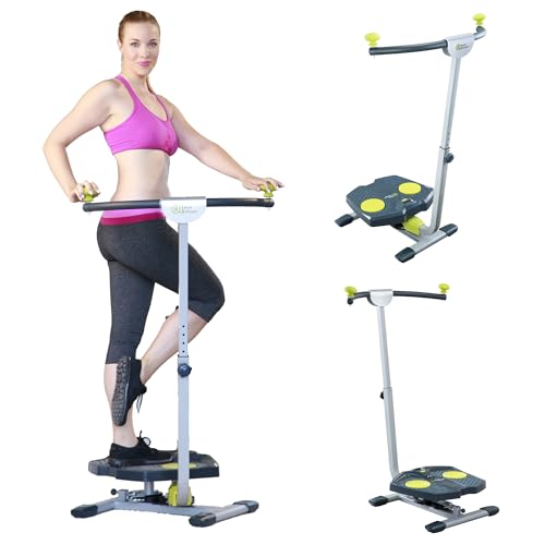 Twist and Shape Exercise Equipment for Home Use - Foldable Abs Trainer and Strength Training Gym Equipment for Men and Women - Perfect for Core Legs and Home Workout