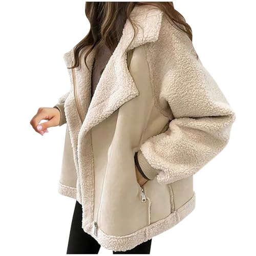 Womens Long Sleeve Jacket Coats for Women Boat Neck Color Block Fall Winter Coats 2025