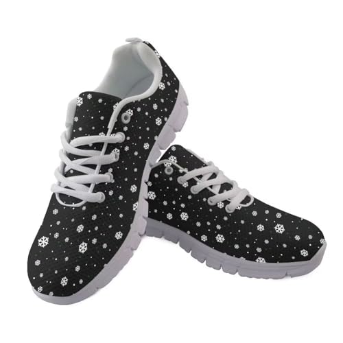 AmzPrint Women Men Workout Athletic Trainer Hiking Camping Walking Sneaker White Sole Shoes for Men Women Shoes Size 5.5-13.5