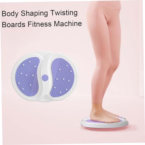 Machine d'Exercice Abdominal Violette : Twist Board Contre la Sédentarité à la Maison - 2