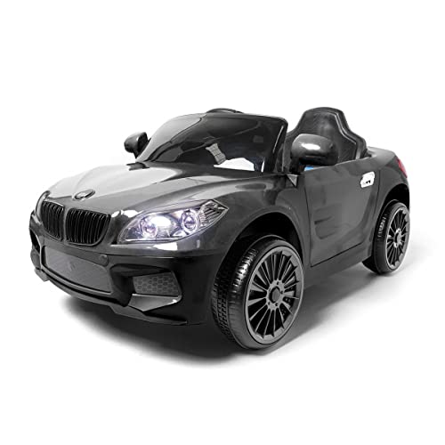 X5 Sedan 12v Voiture électrique Enfants avec télécommande - Noir