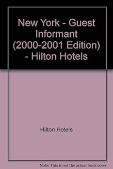 Hardcover New York - Guest Informant (2000-2001 Edition) - Hilton Hotels Book