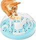 Pet Prime Fummelbrett für Katzen, Katzenspielzeug Intelligenz, intelligenzspielzeug für Katzen - Blau