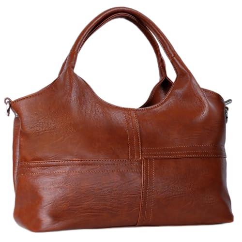 KOGTLA Tote Hobo Bag Brown