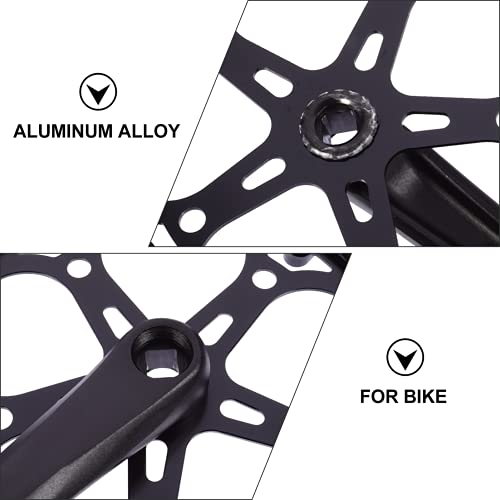 Besportble Single Crankset Mtb Crankset 52T 170Mm Crank Arm Mountain Bike Crankset For Single Bike, Road Bicycle, Fixed Gear #TOP4