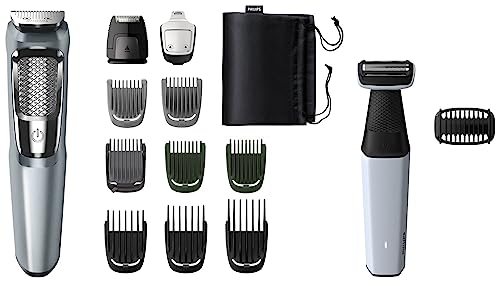 Image of Philips Multi Grooming Kit MG3760 /33, 11-in-1 & Philips BG3005 /15 Cordless Bodygroomer