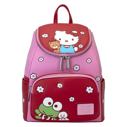 Image of Loungefly Sanrio Hello Kitty & Friends Color Block Mini Backpack