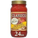 Classico Fire Roasted Tomato and Garlic Pasta Sauce, 24 oz