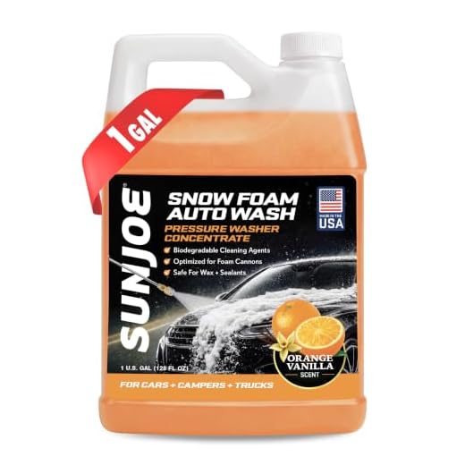 Sun Joe Snow Foam Car Wash Soap Concentrate