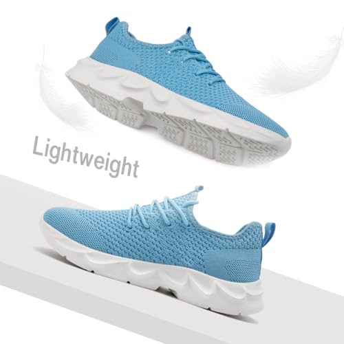 Image of DLWKIPV Womens Walking Shoes Slip On Sneakers Tennis Shoes Running Sport Workout Gym Shoes Athletic Non Slip Lightweight Breathable Fashion Casual Shoes for Travel Work