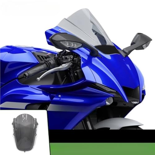 Bulle double bulle réglable pour YZF-R1M au design profilé noir - 2