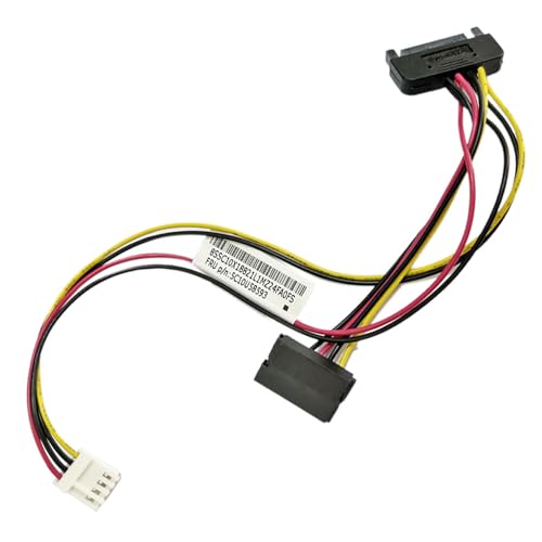 HSSDTECH SATA�d���P�[�u�� Lenovo �p ThinkCentre M70s Gen 1/2 M70t M75s Gen 2 M80s M80t M90s M90t M720s M720t M920s M920t ThinkStation P