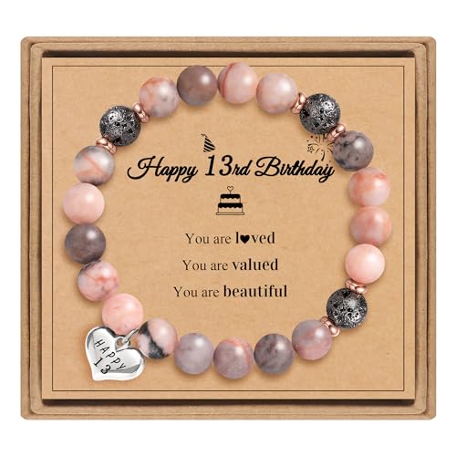 Sistble Gifts for Teens, Bead Bracelet Sister Birthday Gift Ideas Heart Braided Bracelets Trendy Gifts for Teens Jewelry for Sisters