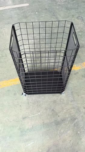 Ornesita キャスター付き フィットネス グッズ 収納 （ブラック）