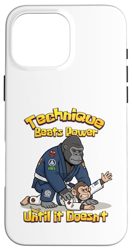 Technique Beats Strength - ʔBJJSfUC X}zP[X iPhone 16 Pro Max p