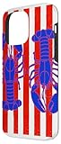 Zoom IMG-1 aragosta grafica strisce rosse e
