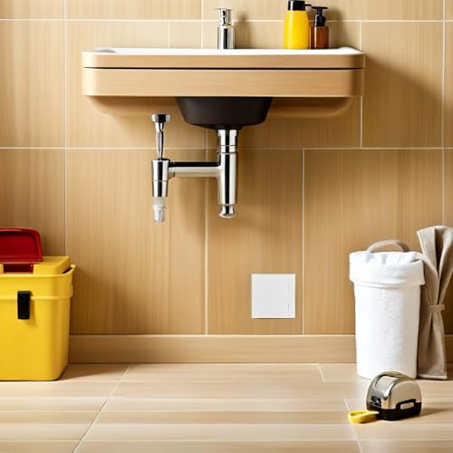 Tapa de agujero PVC blanco 100x100 mm panel de mantenimiento 8