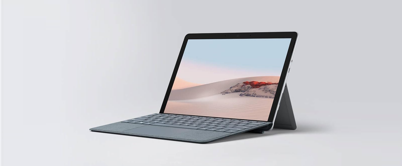 Microsoft Surface Go 2, laptop FHD 2 in 1 da 10,5", Intel Pentium Gold 4425Y, 4 GB di RAM, SSD da 64 GB, argento, tastiera giapponese, Windows 11 Pro (ricondizionato)