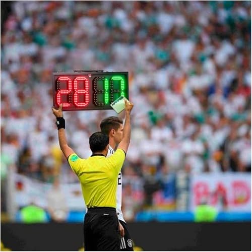 Cartas de Reemplazo Electrónicas de Fútbol de Cuatro Dígitos miniatura 2