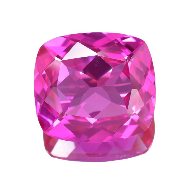 Saphir rose naturel gemme 29x26mm pour fabrication de collier