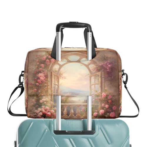 Maletín para portátil floral 15.6 pulgadas miniatura 7