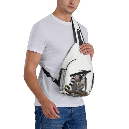 Morrales Urbanos Sling Backpack Negro Compacto miniatura 7