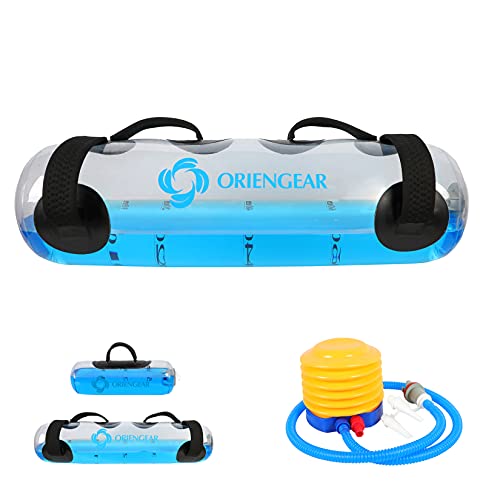 Fitness Aqua Bag Adjustable Aqua Bag 79 LB, Power Bag with Water Sandbag Alternative, Core and Balance Training Weight Bag, Portable Stability Fitness Equipment for Full Body Workout Home Gym Use