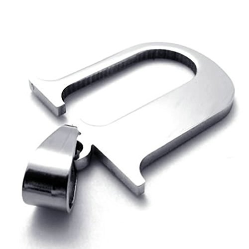 Collana Uomo/donna Con Ciondolo Robot 3D – Acciaio Inox, Catena A Scatola 24″ - Foto 1