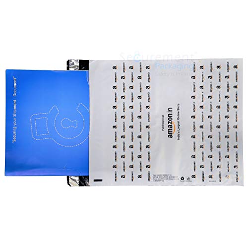 Image of Securement Amazon Branded Economy Courier Bags without POD Pouch (12 x 14 Inches) -1000 Bags