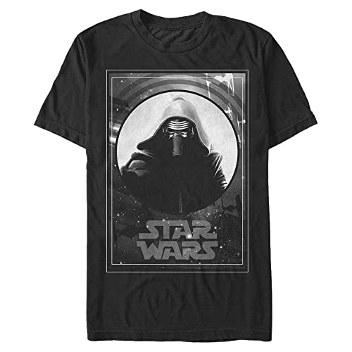 T-shirt Star Wars Panique pour homme en coton noir col rond