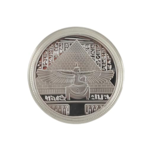 SYLEN Cleopatra Reina Egipcia RARA Moneda de Recuerdo Coleccionable Sllver
