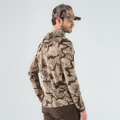 First Lite Men's Yuma Synthetic Hoody - Breathable Ultralight Camo Hunting Baselayer2