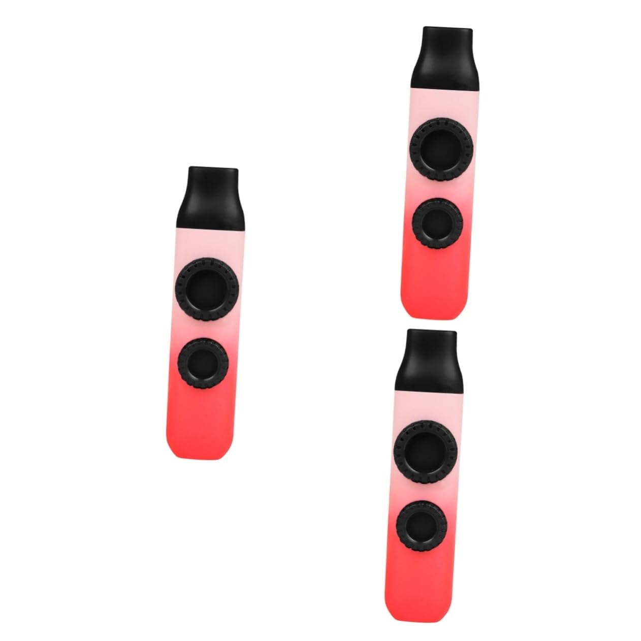 ibasenice 3sätze Kazoos Aus Kunststoff Für Junge Mädchen Tragbare Musikinstrumente Für Gitarre Ukulele Violine Leicht Langlebig Für Anfänger Und Musikalische Begleitung Hochglanz
