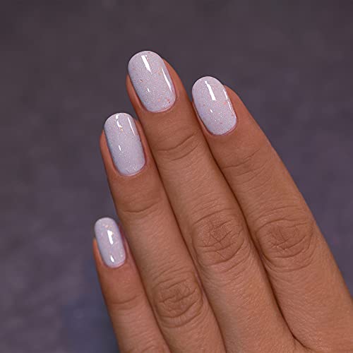 Image of ILNP Tombstone - Bone Grey Holographic Nail Polish