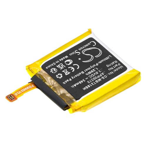 Tensione: 3.8V TECHTEK Batteria 340mAh compatibile con [Montblanc] SUMMIT S2T18 sostituisce APP00278