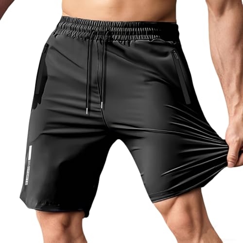 Shorts deportivos para hombre Ctreela, negro, talla XL miniatura 1