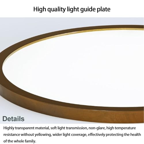 Lampe de plafond avec télécommande dimmable 2700K-6500K moderne - 4