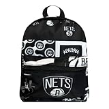 Pro Specialties Group Brooklyn Nets Minimochila TM1850 compacta, durável e elegante para uso diário para adultos