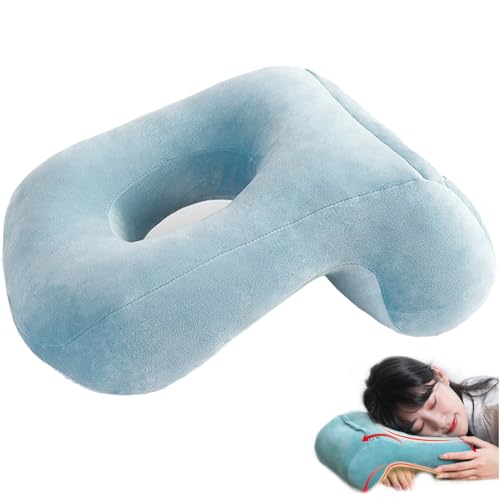 Oreiller face vers le bas anti douleurs cervicales pour dormir sur table - 8