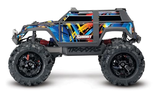 Traxxas 72054-5 1/16 Summit: 4WD Extreme Terrain Monster Truck with TQ 2.4GHz Radio System