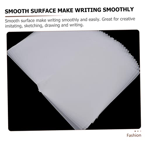 Ciieeo 400 Pçs Papel De Rastreamento Papel De Caligrafia Chinesa Papel De Caligrafia De Tinta Folhas