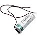 SAFT LS17500 W WIRE 3.6V Lithium Battery for Patient Monitoring, Respirators/Oxygen Concentrators, RFID Tracking, Asset Tracking, Theft Prevention, Locator Beacons, Data Collection, AMR Add-ons