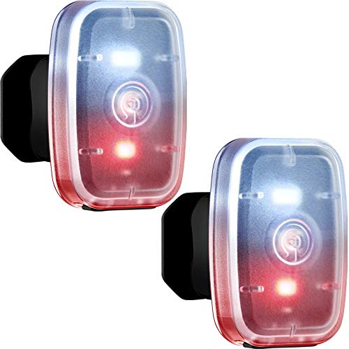 Mudder Running Lights for Runners Rechargeable LED Safety Lamps USB