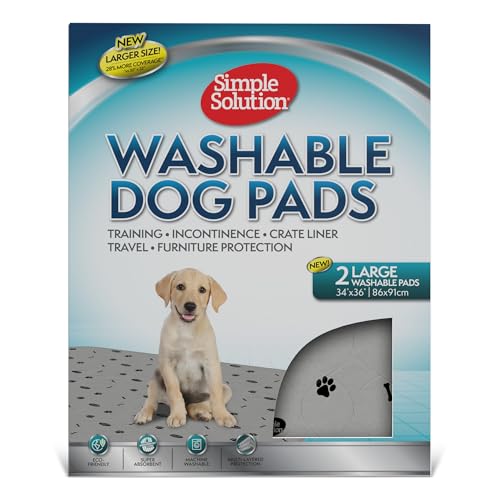 Tapis lavables pour chien Simple Solution L | Lot de 2 réutilisables - 9