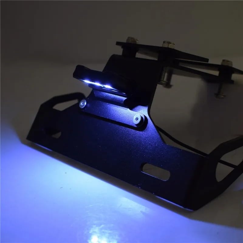 Support plaque d'immatriculation Z900 résistant aux vibrations LED