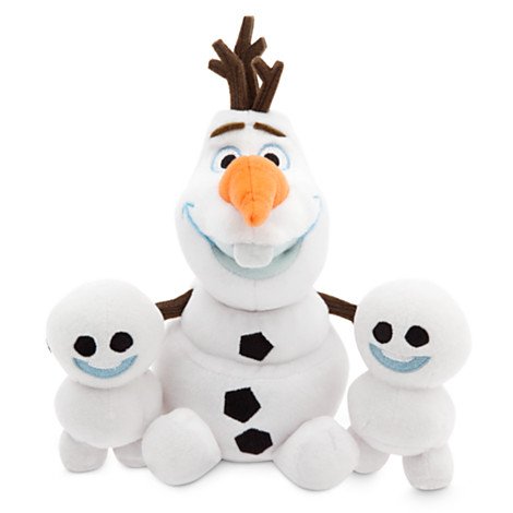 peluche La Reine des neiges Olaf et snowgies (édition limitée)