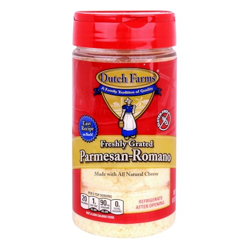 Dutch Farms Gluten Free Freshly Grated Parmesan-Romano Cheese 227 g