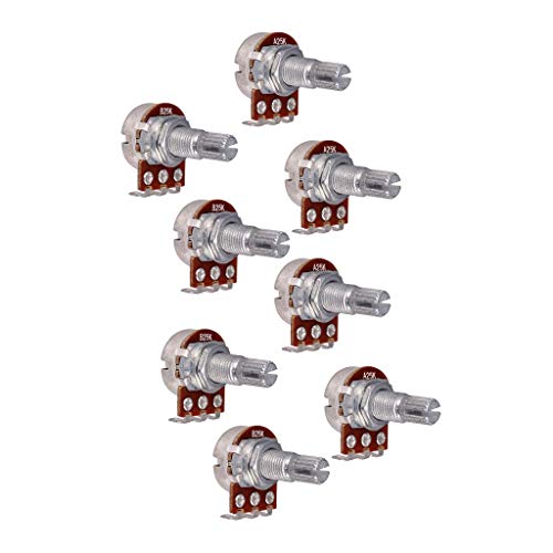 Milageto 5K / ボリュームトーンコントロール18mmポテンショメーターポットギター/ベース用セット