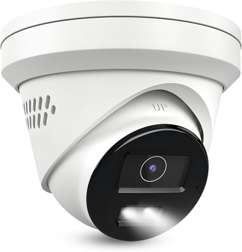 Real HD 4K 8MP Color Night Vision Turret Camera